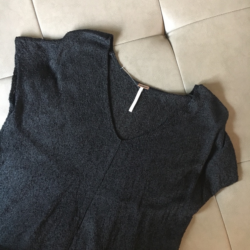 Free People black swim cover up.